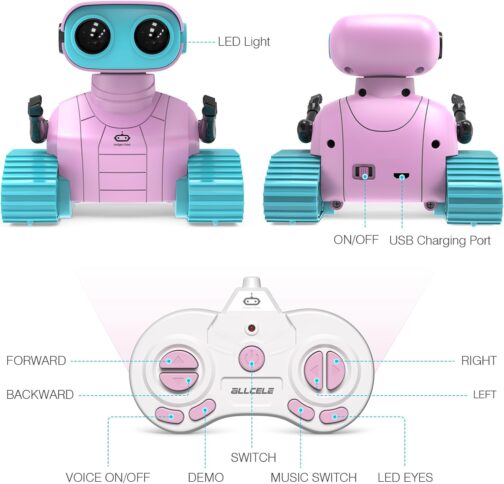ALLCELE Juguetes robot - Imagen 2