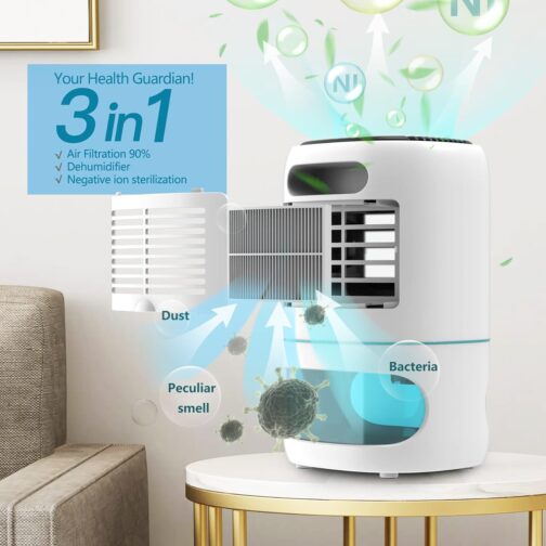 Deshumidificadores purificación de aire Hoomace para dormitorio - Imagen 5