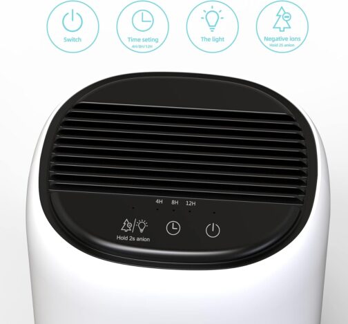 Deshumidificadores purificación de aire Hoomace para dormitorio - Imagen 3